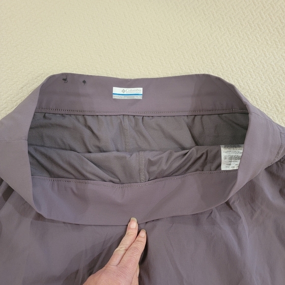 Columbia Gray Skirt with Drawstrings Built In Shorts Activewear Skort Size XL - Picture 8 of 15